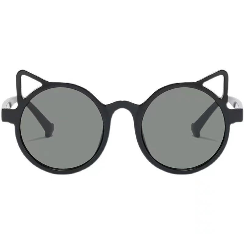 Children's New Fashion Cat's Ears Sunglasses Girls Cute Cat Ear Sun Glasses Super Cute And Adorable Glasses