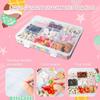 Durable Pp Plastic Organizer Box With Lidded Design Perfect For Crafts And Small Parts
