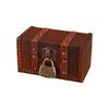 Vintage Jewelry Storage Box with a Lock Retro Style Desktop Organizer Collection Gift Box  Home Use