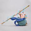 20cm One Piece Anime Figures Squatting Enel Replace Head Figure Statue Doll Collectible Model Toy Decoretion Birthday Gifts