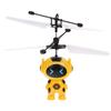 Flying Robot Hand Controlled Drone Robot Propeller Light - Yellow