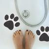Non Slip Bathtub Stickers 10pcs Waterproof Shower Floor Grips Anti Skid Decals for Bathroom Pool Kitchen Floor Safety