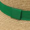 New sunshade sunscreen sun hat showing face small beach hat summer hat seaside vacation big brim straw hat