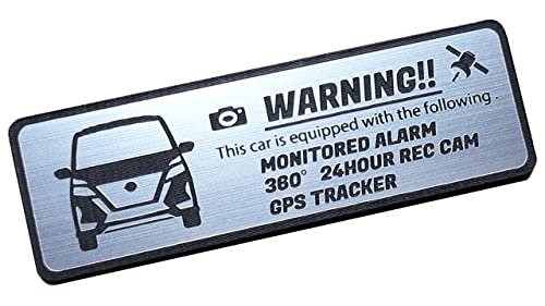 Honami Works <Small Size> C27 Late Serena Highway Star SERENA Highway STAR Security Emblem 24-Hour Surveillance Dash Cam GPS Tracker Sticker
