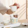 Yuzhuxun Portable Ceramic Travel Tea Set