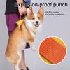 Reflective Dog Harness with Airtag Holder, Escape Proof Anti Lost Pet Vest, Highly Visible Adjustable Safety GPS Tracking