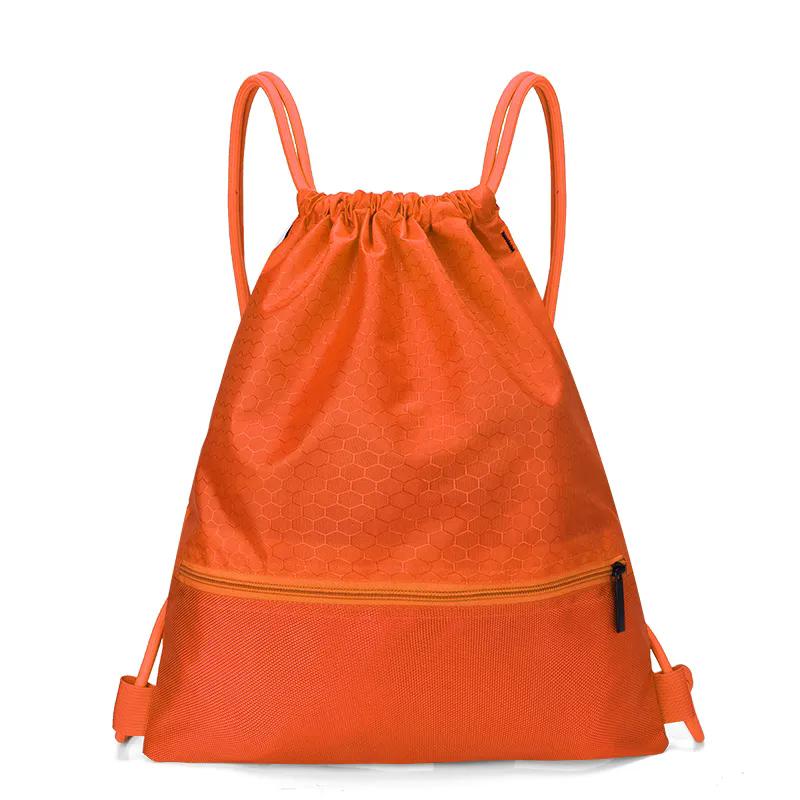 WTEMPO Solid Color Versatile Zipper Backpack Couple Large Capacity Lightweight Travel Backpack Outdoor Sports Bags Mommy Bags