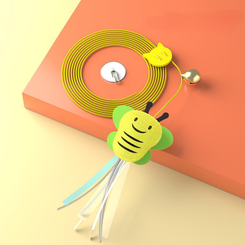 

Игрушка для кошки Качели Липкий диск Эластичная с колокольчиком Подвесная Дверная Дразнилка для кошки Веревка Длинная веревка Дразнилка для кошки Аксессуары Игрушка для питомца котенка