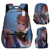 Harajuku Kpop Youthful Novelty School Bags Unisex Free Fire Travel Bags 3D Print Oxford Waterproof Notebook Shoulder Backpacks
