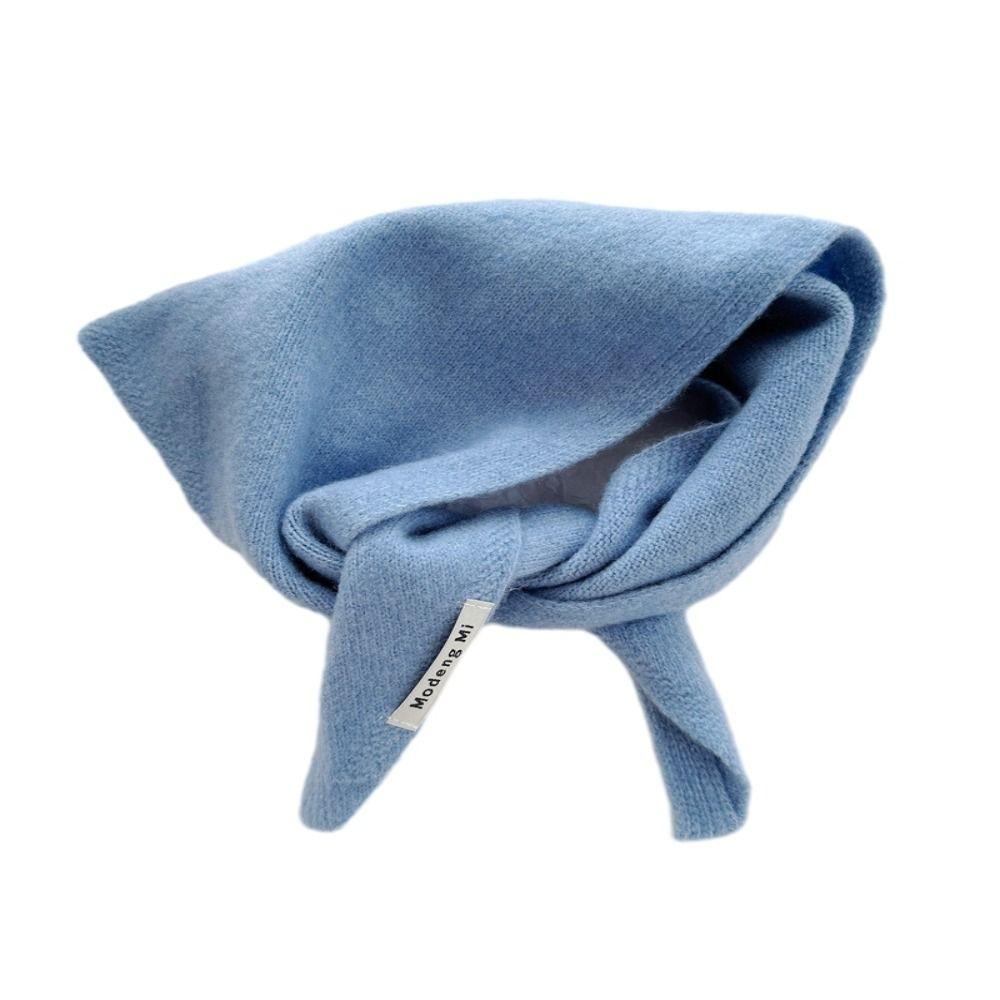 Multi-functional Headscarf Shawl Wool Warm Shawl Korean Style Triangle Knit Scarves  Women