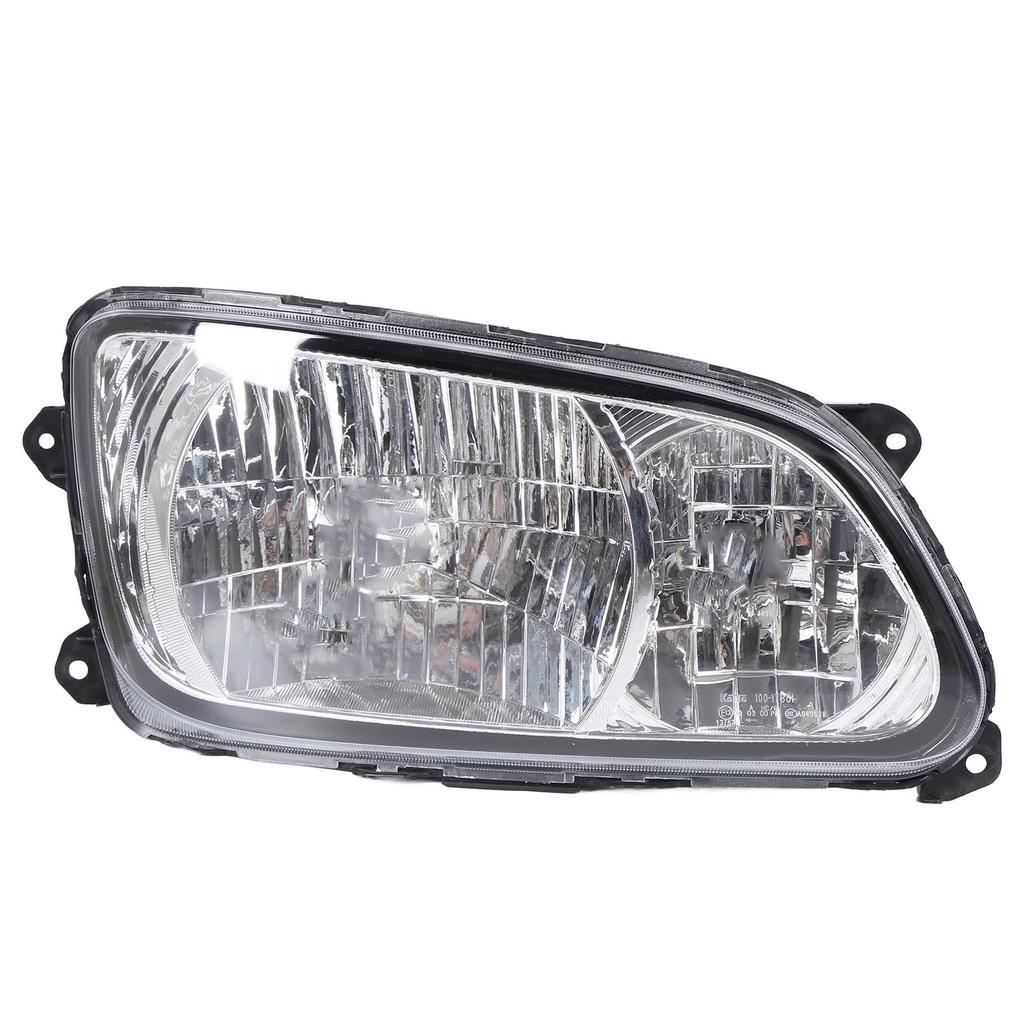 Conjunto de Faro Resistente a la Intemperie Material ABS PC Lente Transparente Reemplazo de Faro para Hino 500 Mega Ranger Derecho