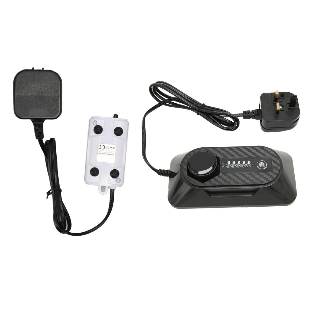 Aquarium Ozongenerator Einstellbar Aquariumpumpe Ozonisator zur Wasserreinigung Algenentfernung Geruch