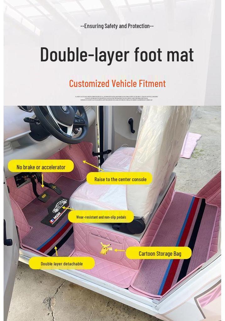 Sheng Hao Wenquxing 01 Electric Tricycle Cover with Special Foot Mat