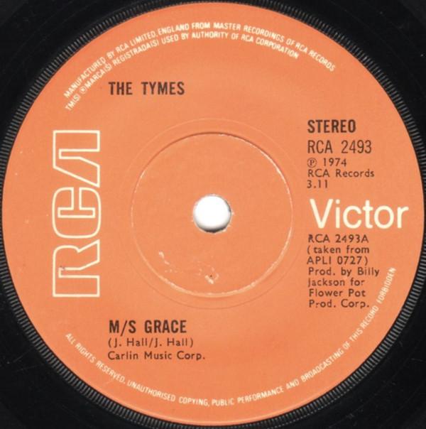 

7inch Record TYMES - M/S Grace RCA2493 RCA Victor - UK Soul/Funk Used
