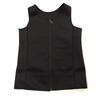 Men Sauna Vest Breathable Adjustable Zipper Closure Weight Loss Waist Training Tank Top for Daily Workout Black XL