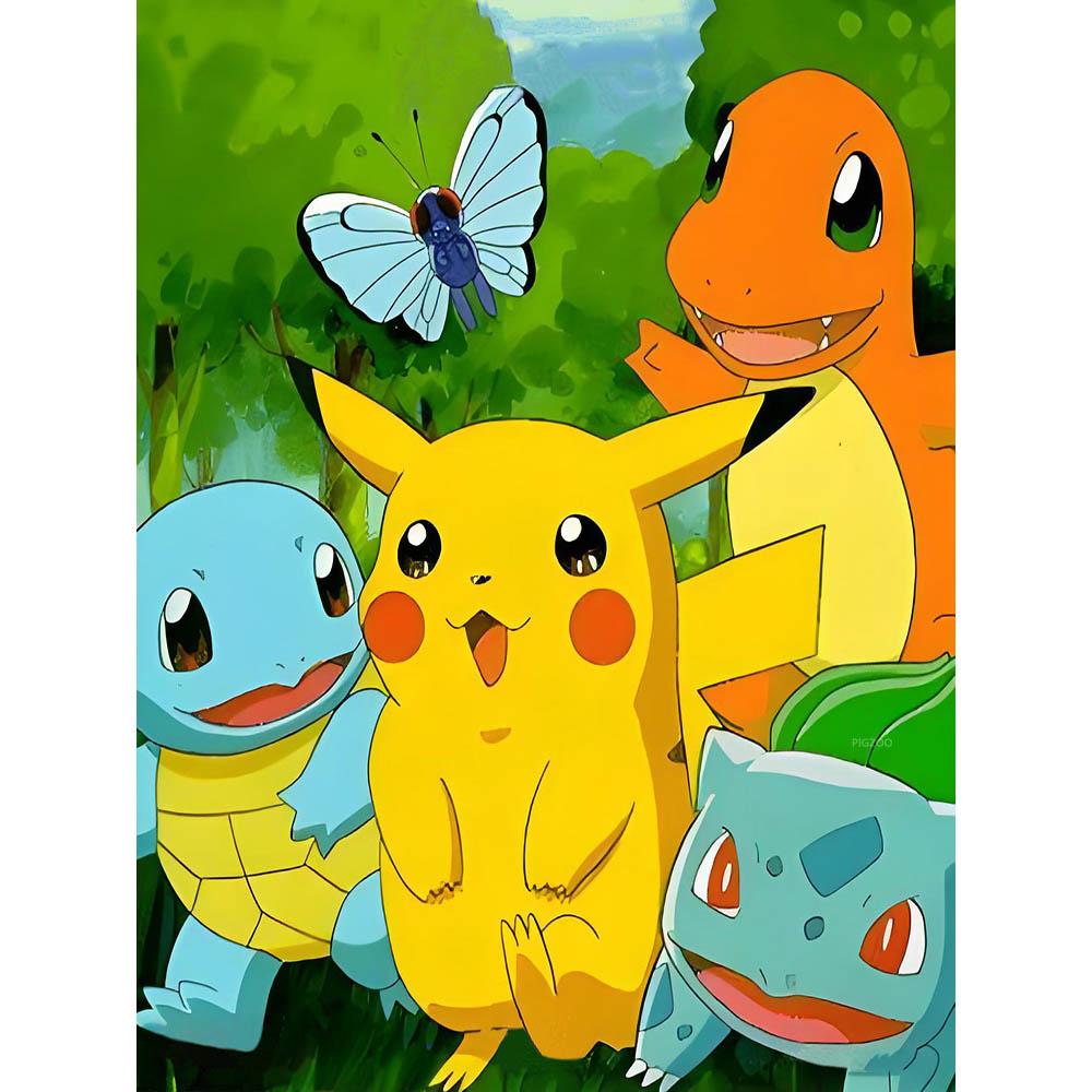 Disney Diamond Painting Lilo and Stitch Pokemon Minions Hello Kitty Home Decor Full Square&Round Mosaic Embroidery Cross Stitch