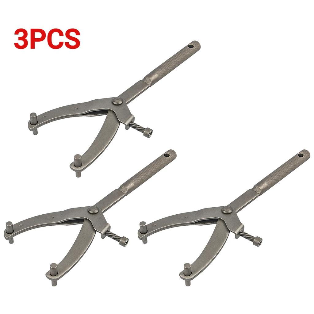 Adjustable Y-Type Flywheel Wrench Universal Variator Clutch Remove Installation Holder Repair Tool for Motorcycle Scooter Moped