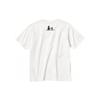 UNIQLO X Naruto Collaboration SS23 Archive Character Letter Print Short Sleeve T-Shirt Unisex T-Shirt White 456431-00