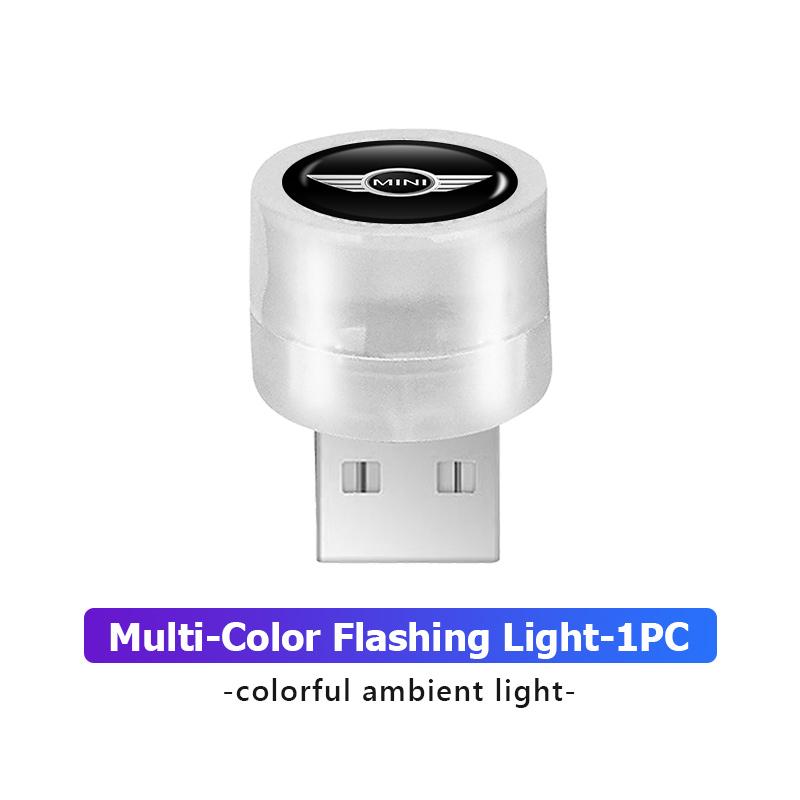 

Car USB LED Atmosphere Lamps Lighting Ambient Decorative Lights For MINI John Cooper Works R50 R52 R53 R55 R56 F54 F55 F56 F60