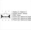 Yamaha Motorcycle Rectifier for LYM100T-2 Fuxi Jog 100 ZY100