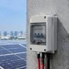 Wall Mount Electrical Distribution Box Outdoor ABS Housing with Clear Hinged Cover & Internal DIN Rail Layout