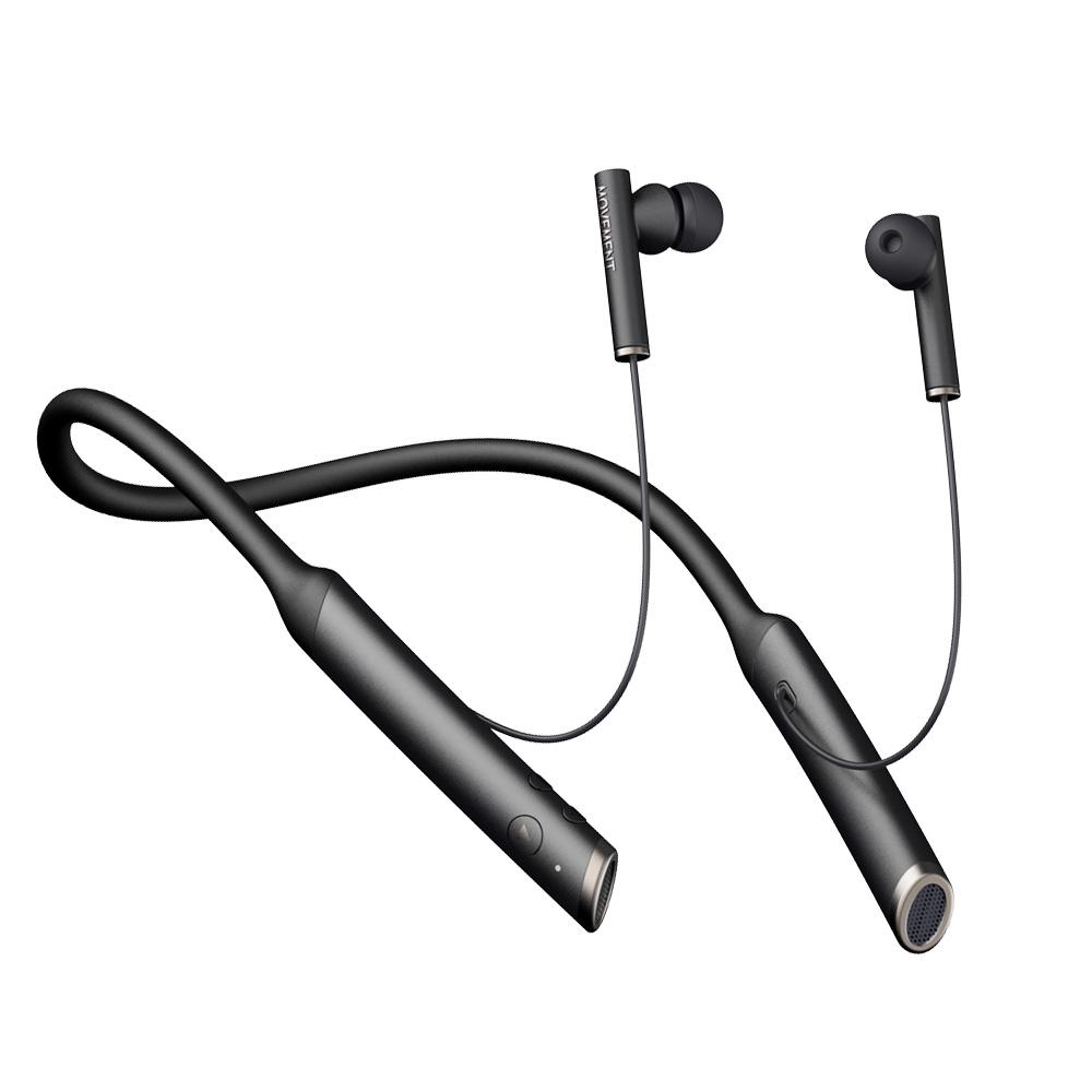 

Hanging neck Bluetooth earphones with hearing aid function accessory wireless noise reduction and sound amplification parts чёрный