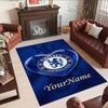 Chelsea Personalized Text Floor Mat Suitable for Study Room Living Rooms Bedrooms Foyer Antislip Carpet Decorate Offices Spiritual Gift