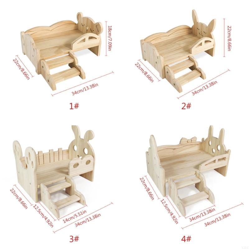 Hamsterbett Kletterspielzeug Meerschweinchen Plattformspielzeug für Kleintiere Haustier X3UC
