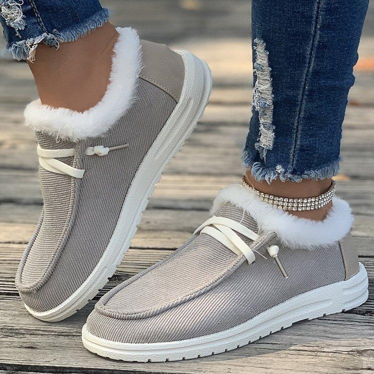 

Зимние хлопковые туфли с начесом, утолщенные, теплые, одинарные туфли, повседневные хлопковые туфли 36 серый
