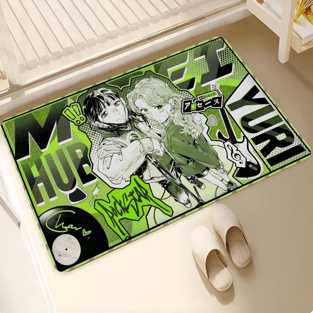 

The G-Guy S-She Was I-Interested In Wasn t A Guy At All Anime Room Mats Retro Multiple Choice Living Room Kitchen Rug Non-Slip 40x60cm