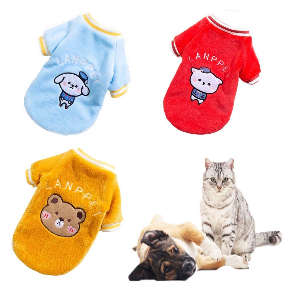 

Hot Dog Hoodies Cat Coat Animals Costume Puppy Vest Dog Jumpsuit Fleece Pet Clothes Dog Sweater