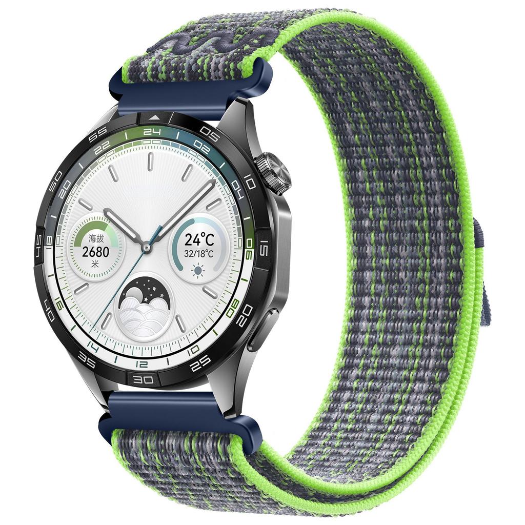 22mm 20mm Nylon Loop Band For Huawei Watch GT5/4/3/2 Pro 46mm Wristband Bracelet Samsung Watch 7 6 5 4 Amazfit GTR/Balance Strap
