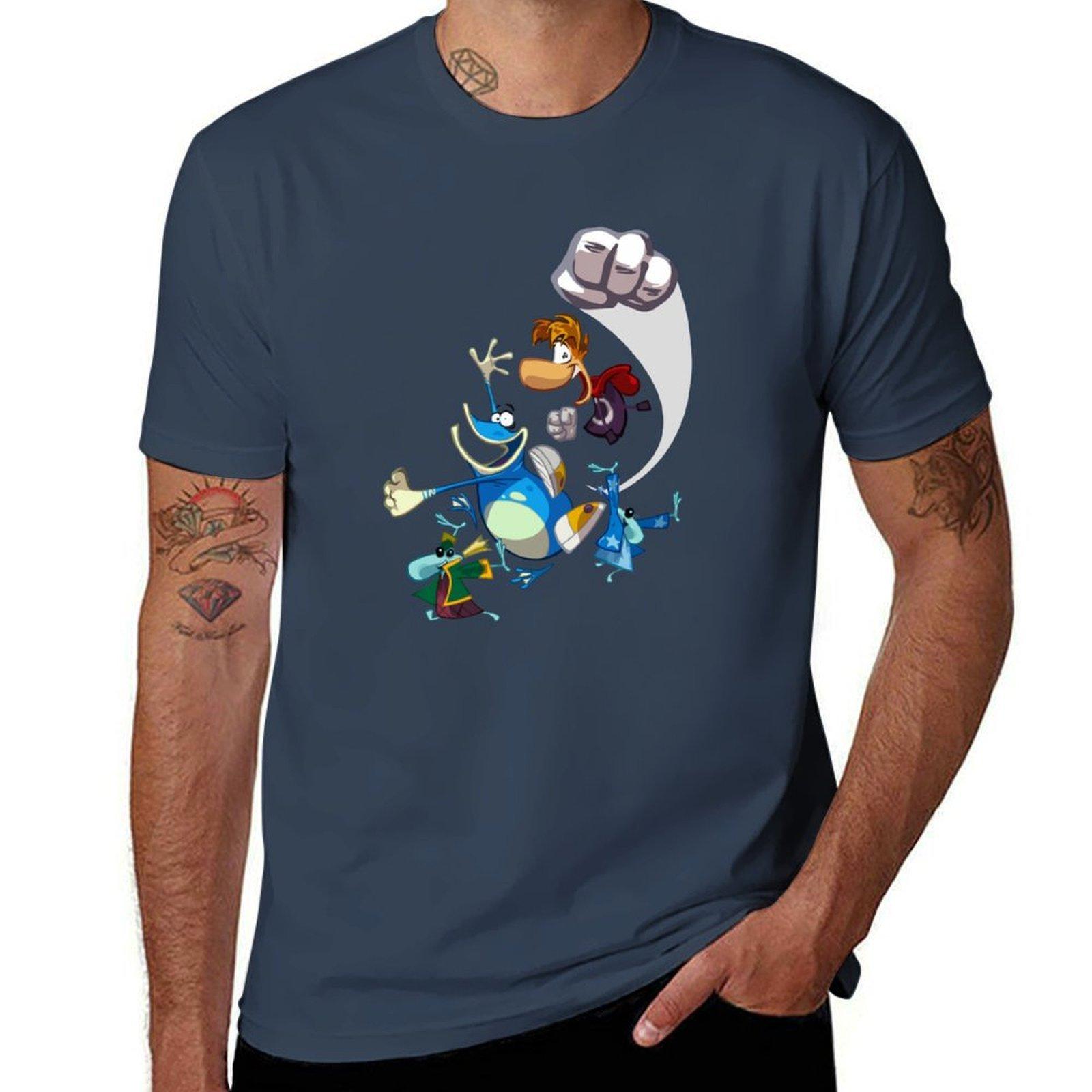 RayUnisex and Globox TShirt Urban Style Print TShirt S
