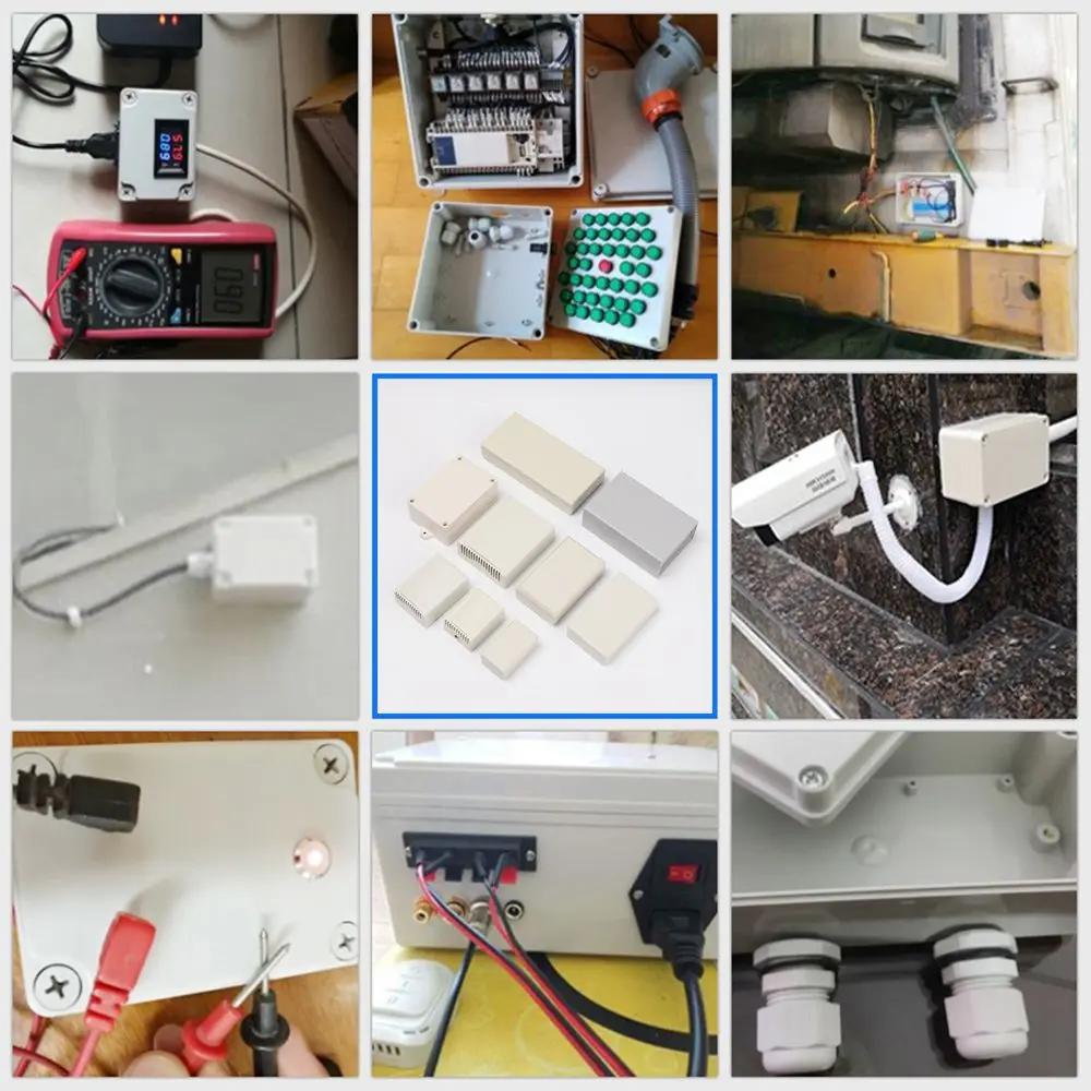 High Quality DIY ABS Plastic Electronic Project Box Enclosure Boxes Instrument Case Waterproof Cover Project