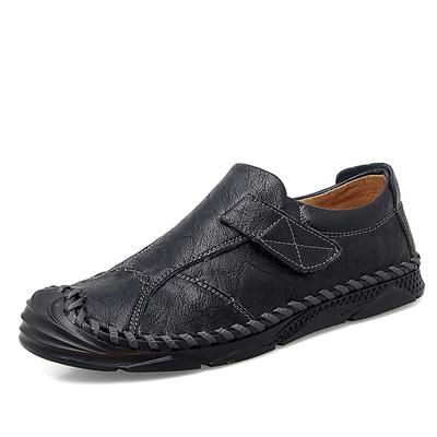 Luxury Brand Handmade Men's Leather Casual Shoes Soft Leather Loafers Breathable Driving Shoes Moccasins Sneakers Big Size 47
