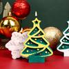 Beautiful Snowflake Silicone Candle Mold Multi Style Christmas Tree Gypsum Resin Soap Ice Chocolate Baking Mould Home Decor Gift