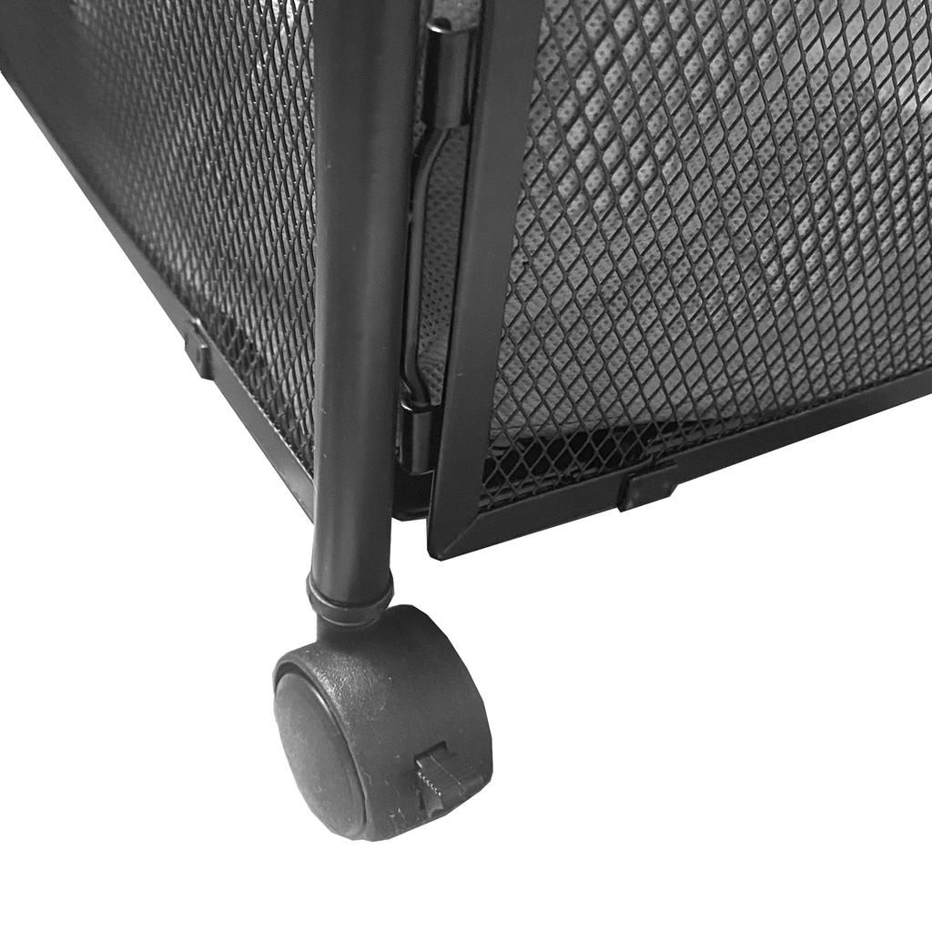 Organizador Metálico Bajo Cama con Ruedas – Almacenaje Plegable para Ropa y Calzado – Nyana Home