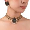 Bohemian Ethnic Pearl Tassel Hanfu Set for Women