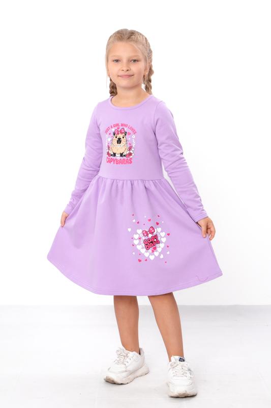 

Чарівна сукня для дівчинки – Висока якість та ідеальна посадка, Демісезонна, 6117-023-33 HC 98 аметист