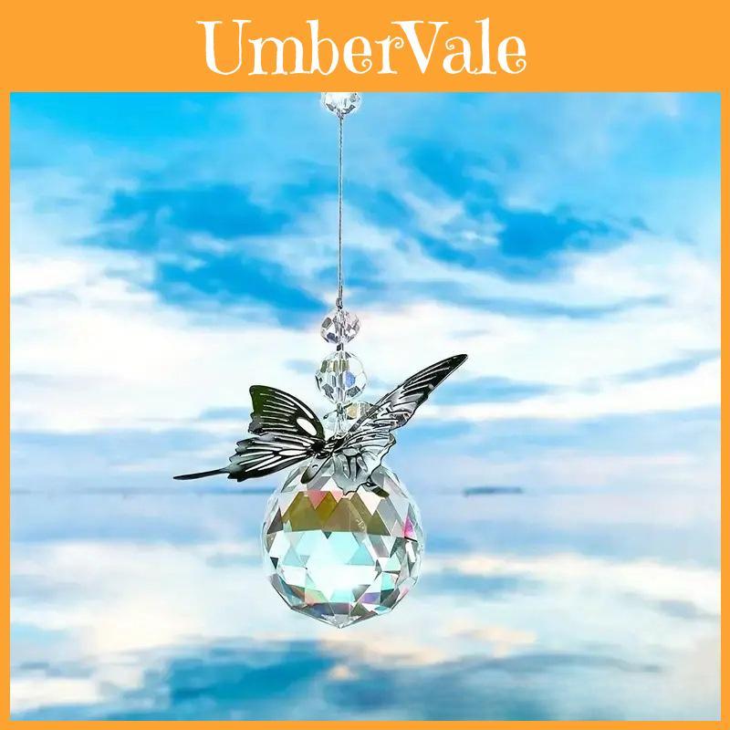 Water Crystal Garden Sun Catcher Window Decor With Geometric Shape For Modern Home Decoration