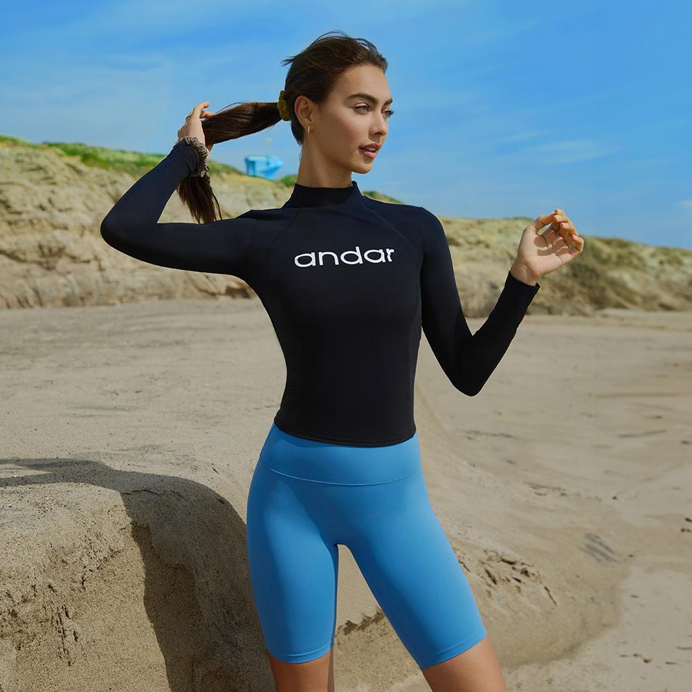 ANDAR Pool & Beach Rash Guard (Logo)