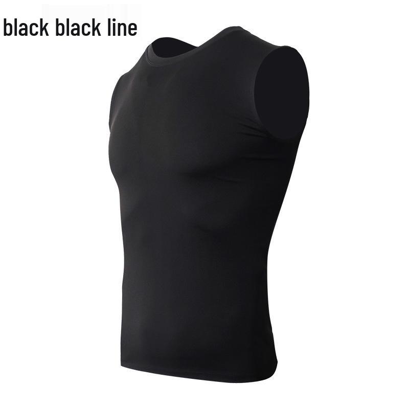 

Мужская быстросохнущая приталенная майка без рукавов для спортзала M