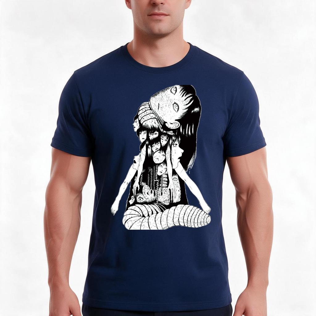 Tomie Tshirt Summer Casual Cotton Tee Oversized Streetwear Tops Vintage Graphic Print Loose Fit Short Sleeve 100 Cotton