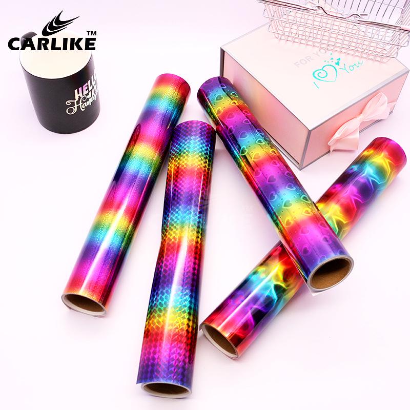 Xinlang Iridescent Laser Gradient DIY Decorative Car Sticker