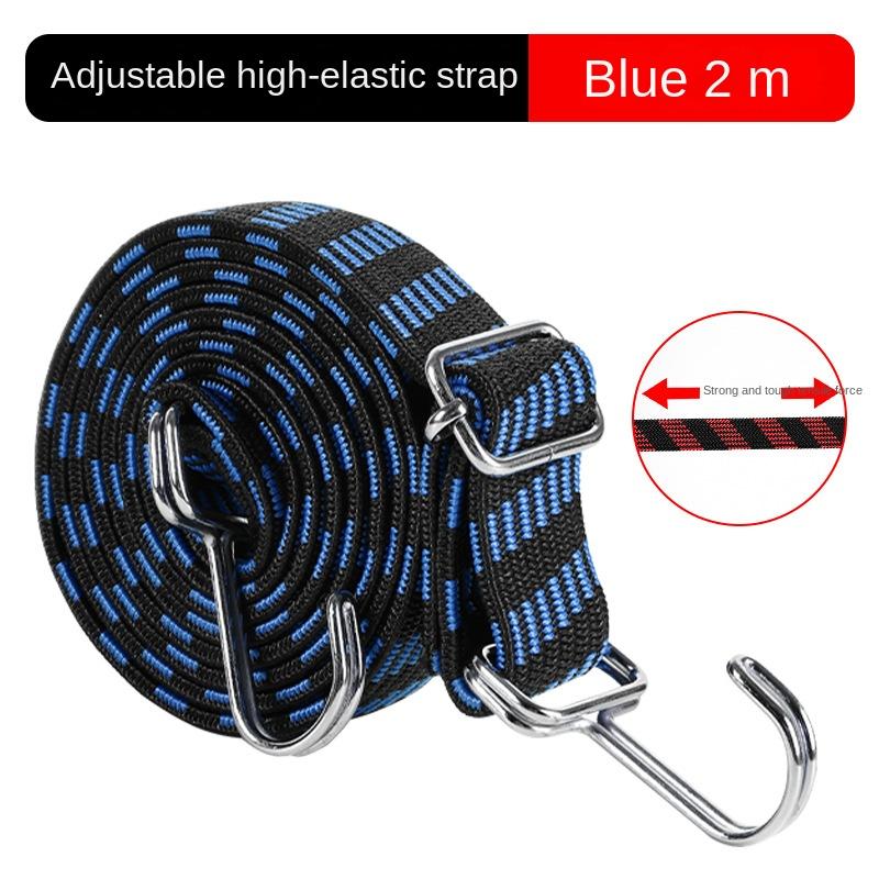 1 szt. Gumki rowerowe Gumowa linka bagażowa Haki na rowery Linka rowerowa Pasek na bagażnik dachowy Stały pasek