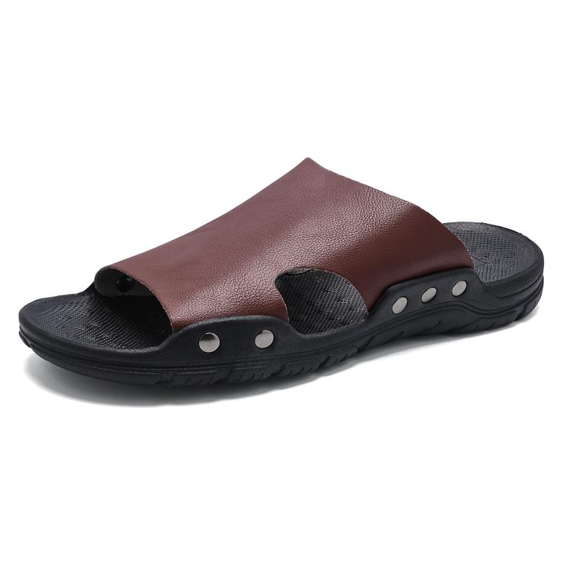 Men's Shoes Summer Slippers Mens Indoor Slides Casual Sandals Man Lightweight Breathable Beach Slippers for Men Sandals