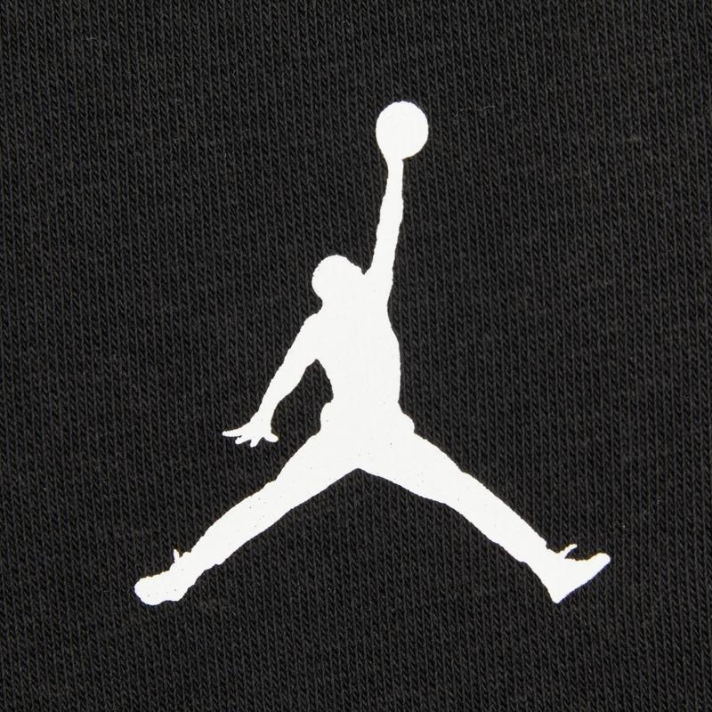 Jordan Long-Sleeve Hoodie with  Logo Print Men Tops Black DA9861-010