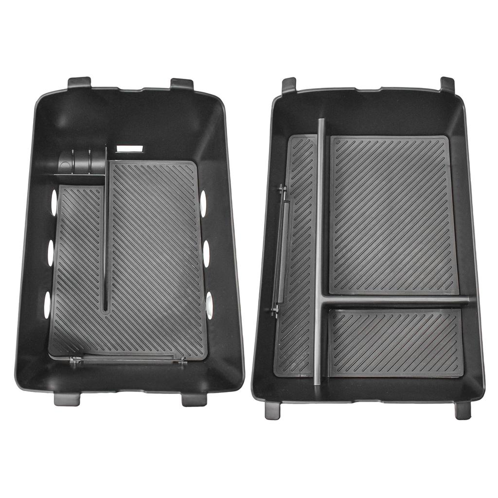 For 2026 Hyundai Palisade Double-Layer Center Console Organizer Car Tray Armrest Storage Box Secondary Interior Car Accessories