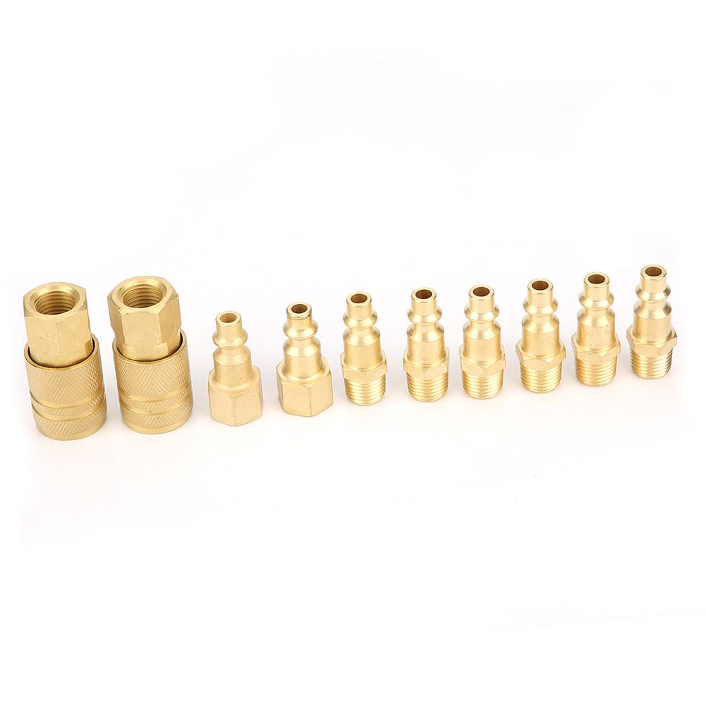 10pcs 1 4  NPT Accessory Line Hose for Air Compressor Quick Hitch Connector Tool