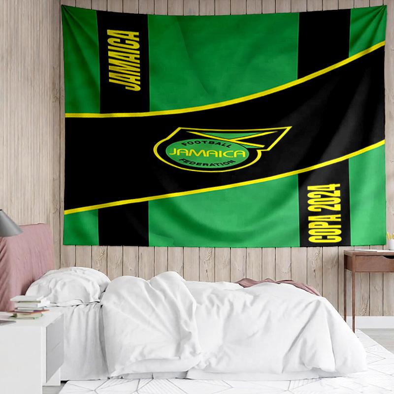 Football club logo Tapestry for Bedroom Aesthetic Classroom Tapestries Wall Hanging for Living Room Dorm Office,Ideal Creative Gift